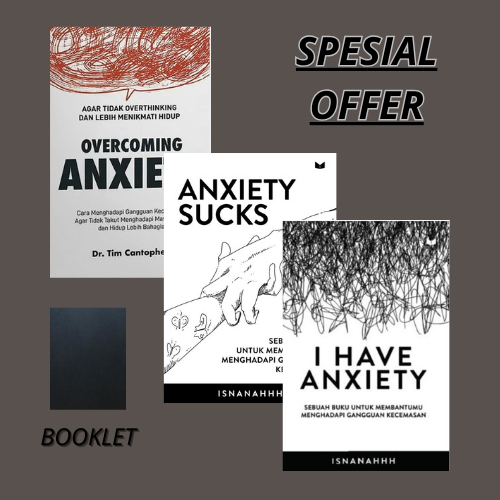 Buku Anxiety Sucks // I Have Anxiety // Overcoming Anxiety