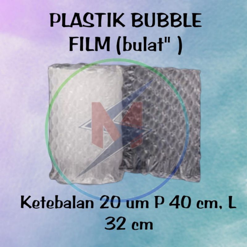 

Plastik Bubble Wrap Film Bulat 1 Roll (300 Meter)