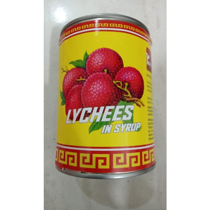 

[0KA63] Buah Lychee Kaleng / Leci Kaleng / Lychee In Syrup IKPS Brand 567Gr 75