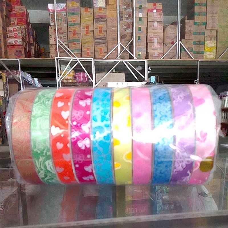 

Pita Ribbons Motif Dekorasi
