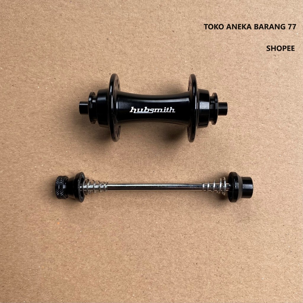 Hubsmith Bromptonn Front Hub Bearing 28 Hole Black