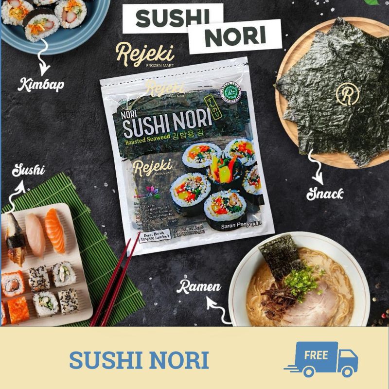 

Manjun / SAKAO / Java Yaki Nori Sushi Roasted - Rejeki Frozen