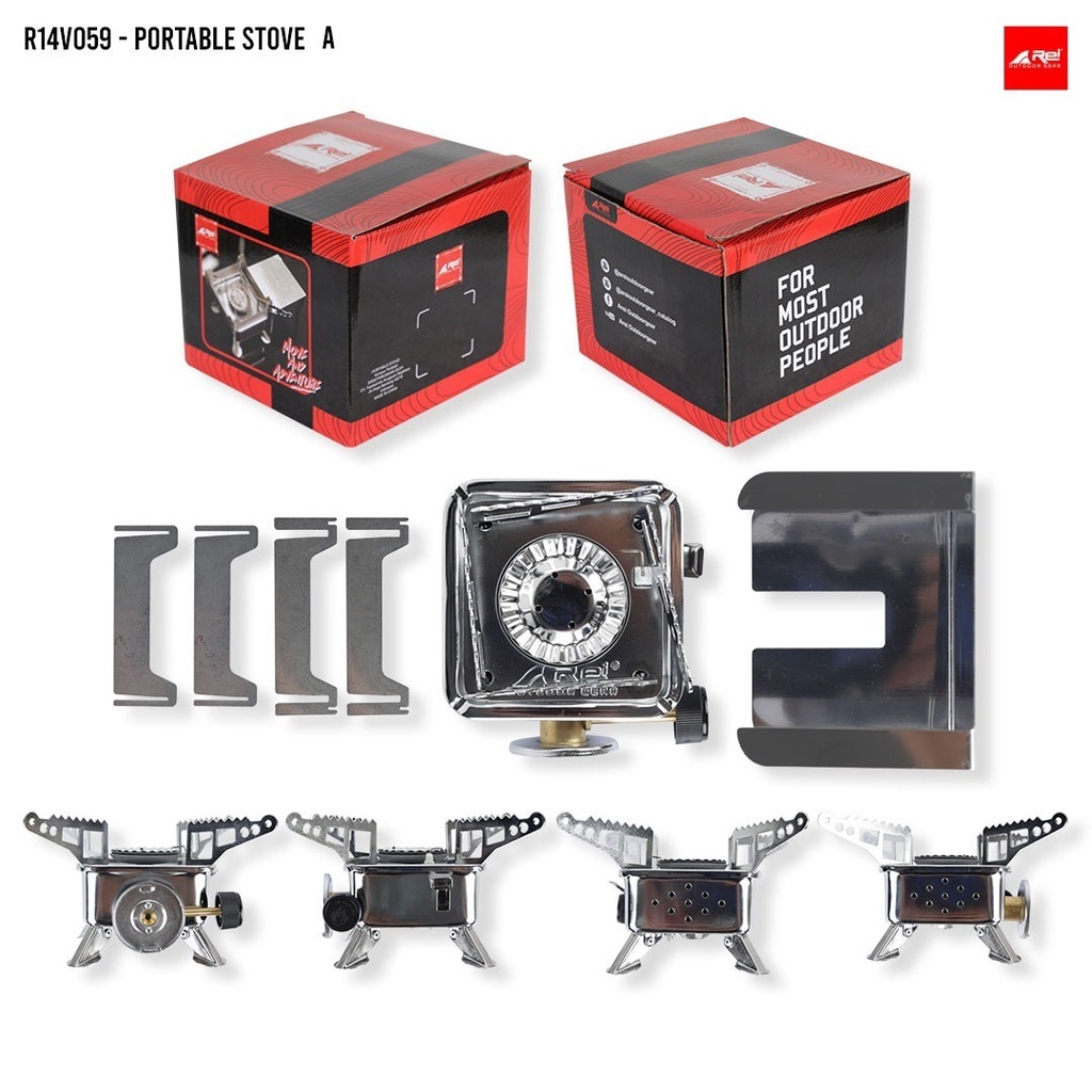 Kompor Mini Stove A & B Arei Outdoorgear - KOMPOR CAMPING REI STOVE A - KOMPOR OUTDOOR AREI STOVE A