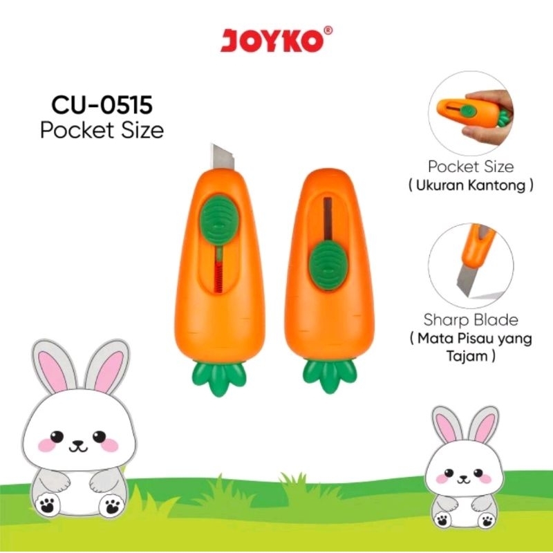 

Joyko Cutter Mini CU-0515 / Pisau Cutter