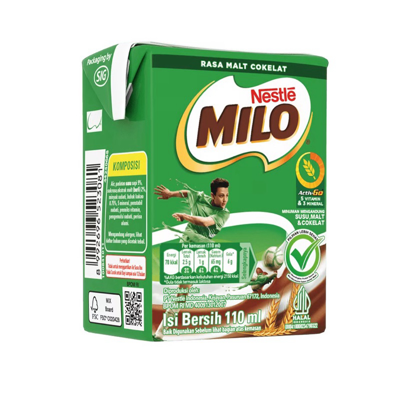 

[ECER] MILO susu kotak 110ml chocolate milk