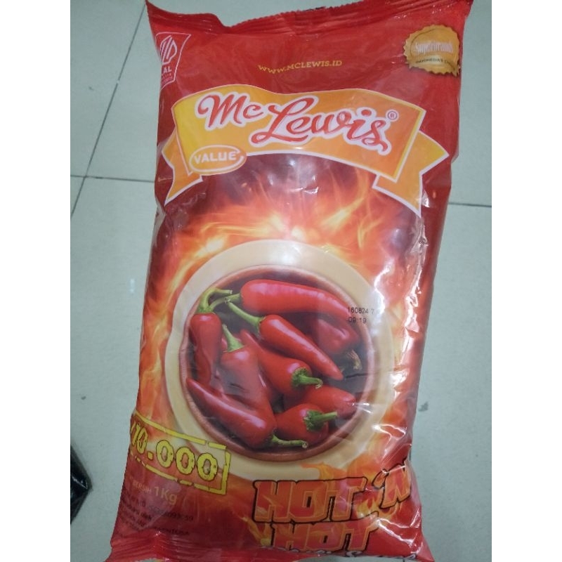 

Mc Lewis HOT 'N' HOT Chili Sauce New product 900grm