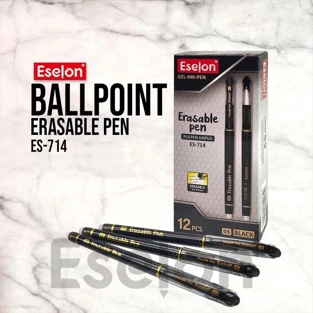 

Pulpen Bisa Dihapus Eselon ES-714 (1393) / Bulpen Gel / Erasable Pen
