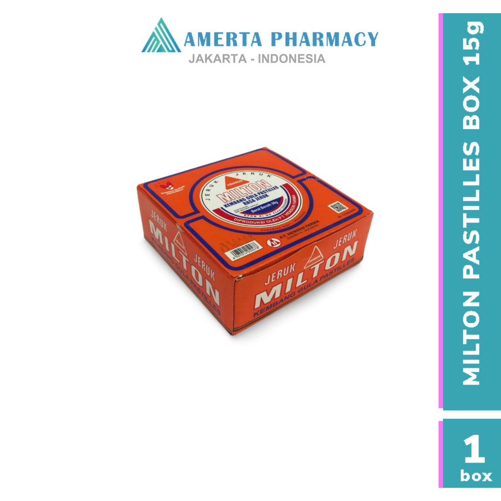 

Milton Pastilles Box 15gr Rasa Jeruk isi 12 Kaleng