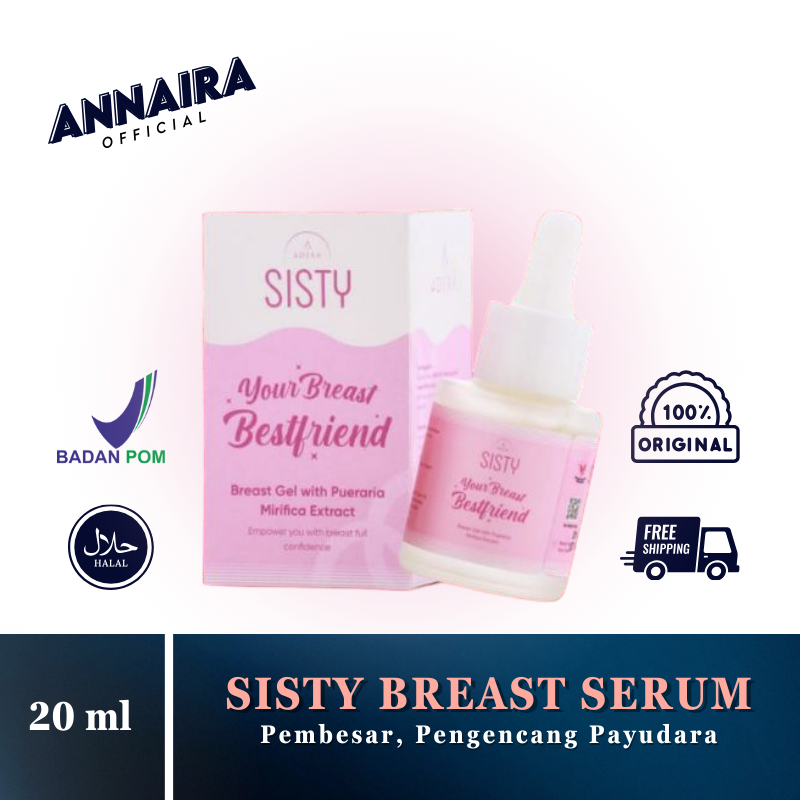 SISTY SERUM BREAST GEL ADERA BPOM 100% ORI