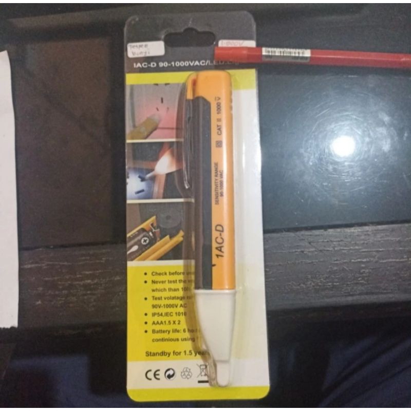 Tespen bunyi Voltage alert Detektor alat deteksi kabel putus