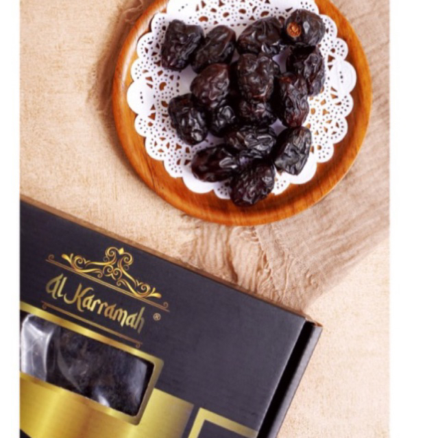 

Kurma Ajwa Al Karramah Jumbo 1 Kg | Kurma Nabi Grade A1 | Al Karramah Dates