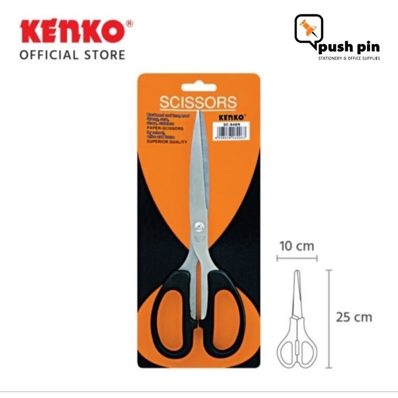 

KENKO SCISSOR / GUNTING / ALAT PEMOTONG KERTAS SC-848N Large