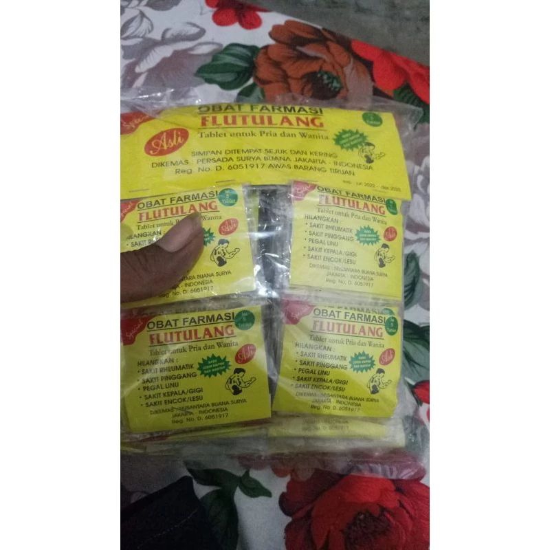flu tulang isi 50 sachet original