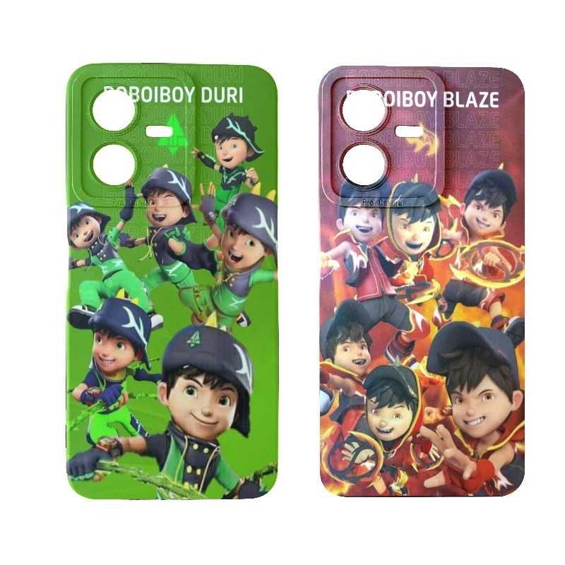 Case Boboiboy Vivo Y22 - Softcase Lucu - Casing Silikon Pelindung Hp Pro Camera