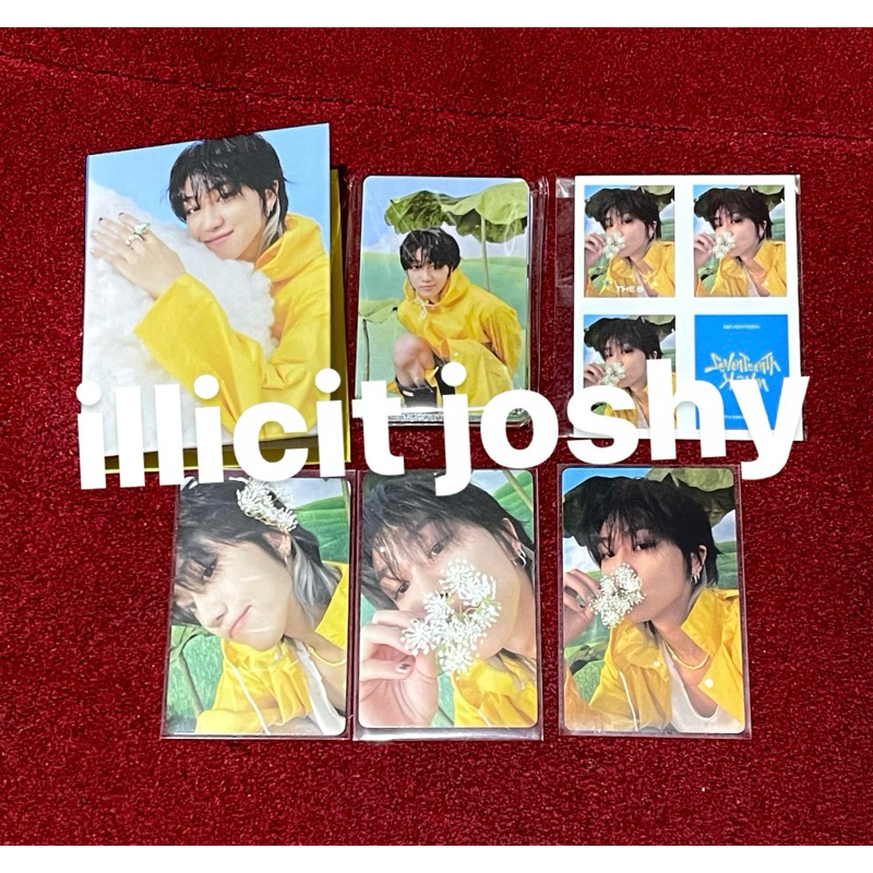 Photocard seventeen carver carat ver pob Minghao The8