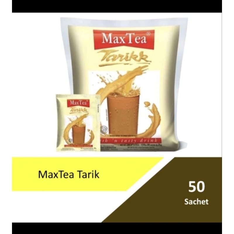 

Max Tea Tarik / Teh Tarik Bag (1 bag isi 50 Sachet@25gr)