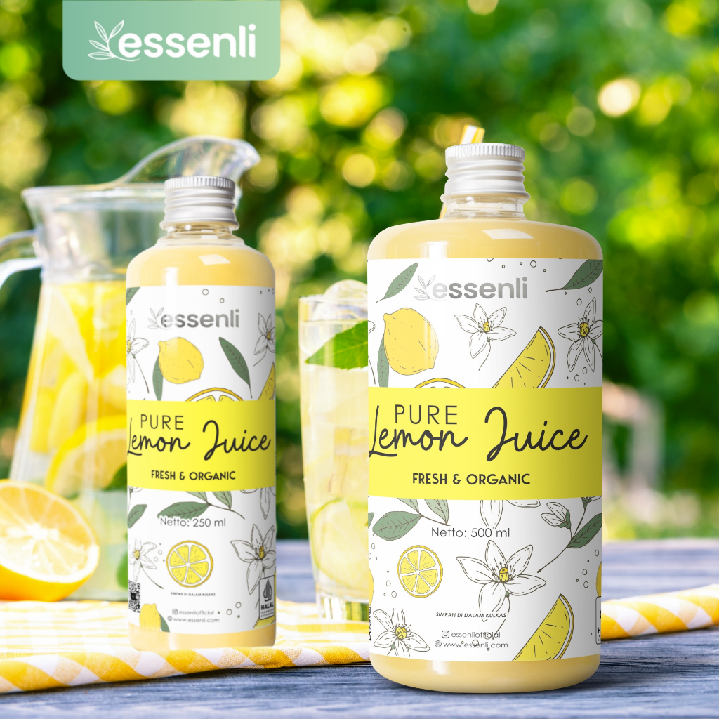 

ESSENLI Sari Lemon Asli / Minuman Diet Alami