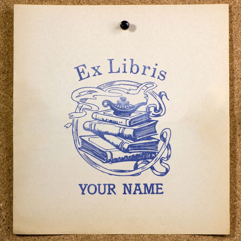 

Stempel Buku Ex Libris Custom Nama SE-36 | Desain Lampu Ajaib & Buku | Perpustakaan Pribadi | Stamp