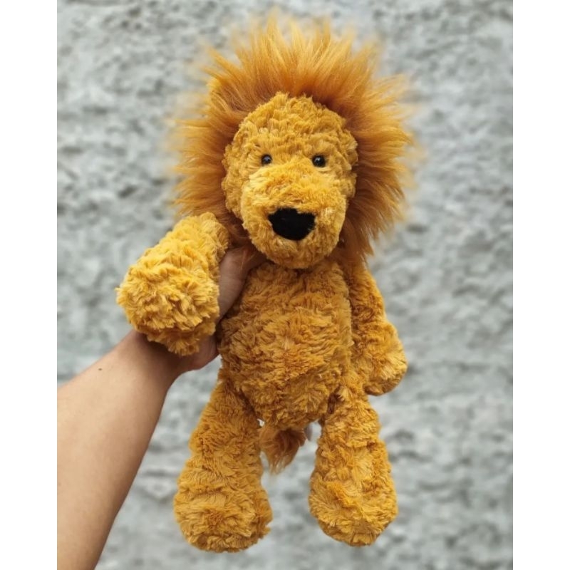 mumble Lion large by jellycat