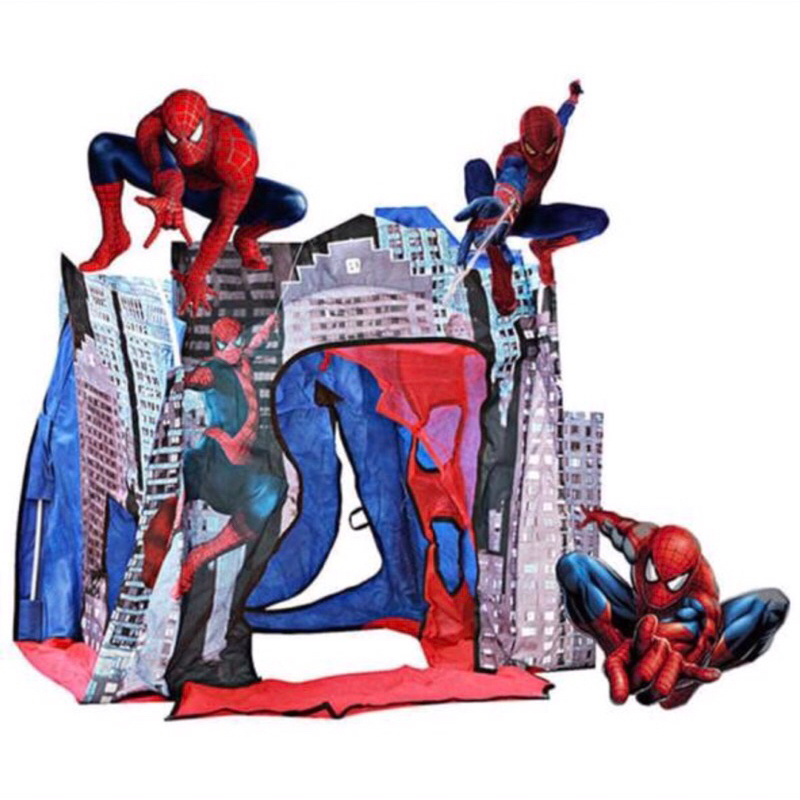 mainan anak tenda tent spiderman playhut