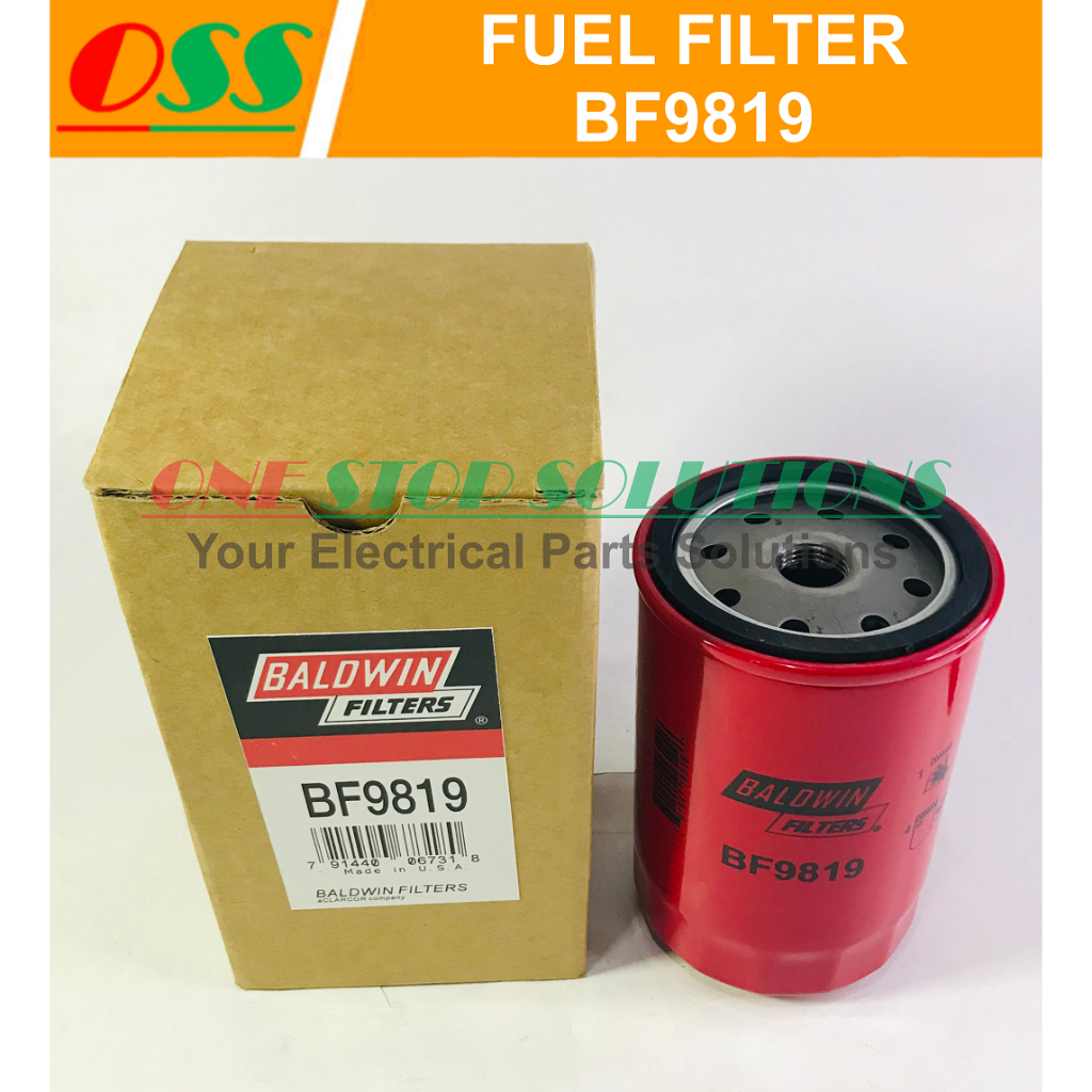 FUEL FILTER FILTER SOLAR BALDWIN BF9819 BF 9819