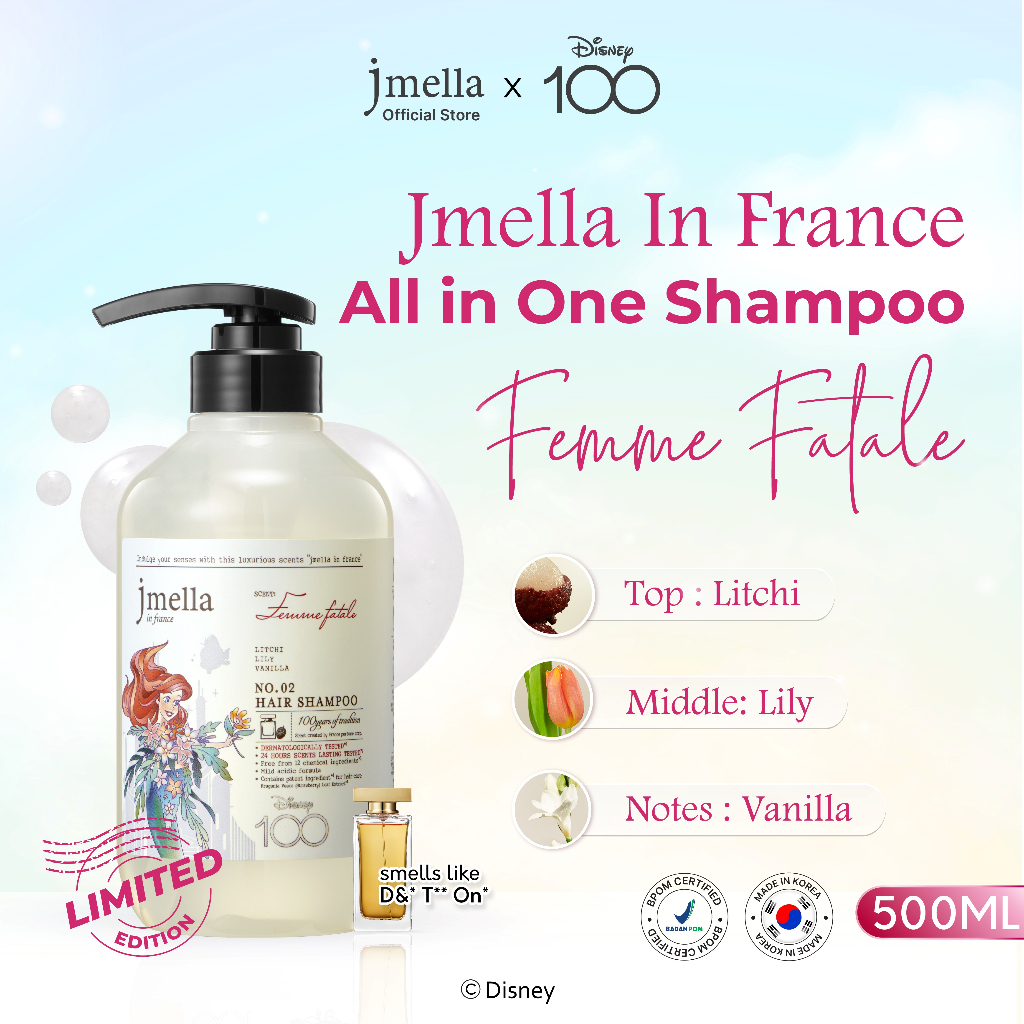 [NEW LAUNCH] JMELLA In France Femme Fatale 02 Hair Shampoo