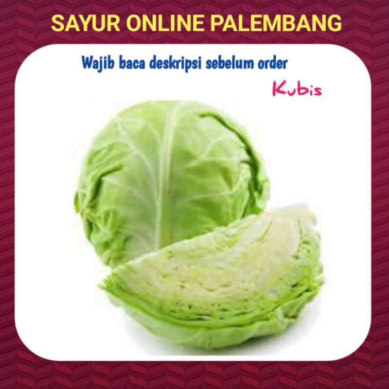 

Kubis - Pasar Toko Sayur Sayuran Segar Online Palembang