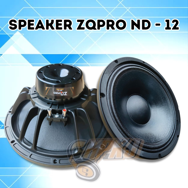SPEAKER KOMPONEN ZQ Pro ND12 Speaker 12 Inch ZQ PRO ND-12 Neodymium