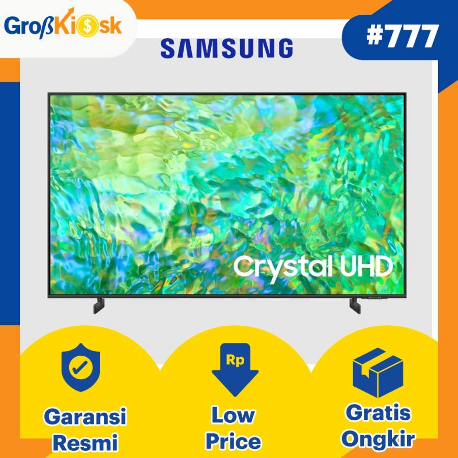 SAMSUNG LED TV 43 INCH CRYSTAL UHD UA-43CU8000 / UA 43CU8000 / UA43CU8000