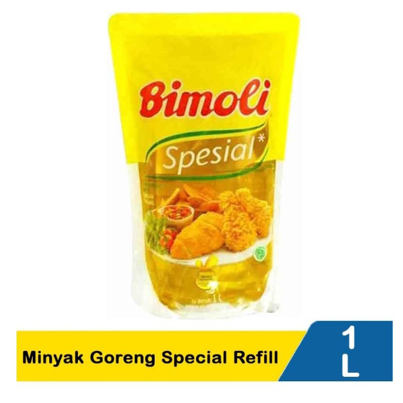 

Bimoli minyak goreng spesial Refill 1000ml