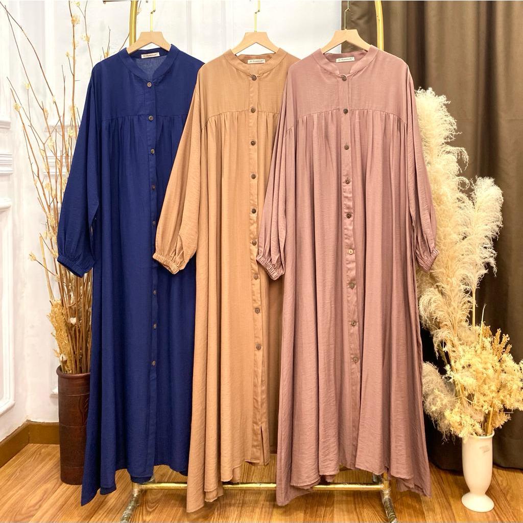 Gamis Kardigan Long Outer - JV Hasanah Nisa Cardigan Dress