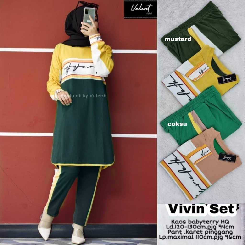 VIVIN SET/ SETELAN WANITA