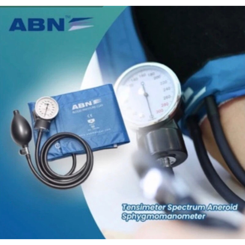 ABN Tensimeter Aneroid ABN Spectrum ABN Sphygmomanometer Tensi meter Aneroid Manual Original