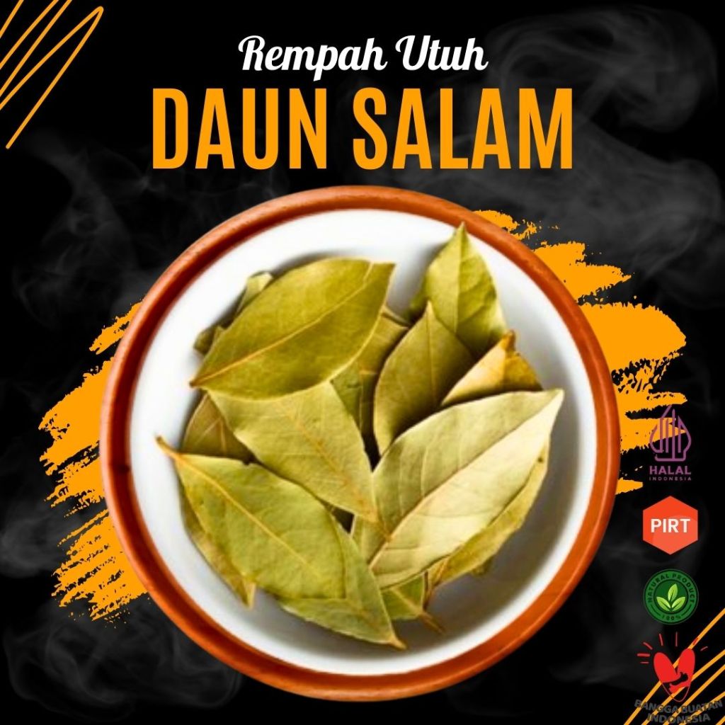 

Daun Salam (Kering) Herbal Rempah Organik