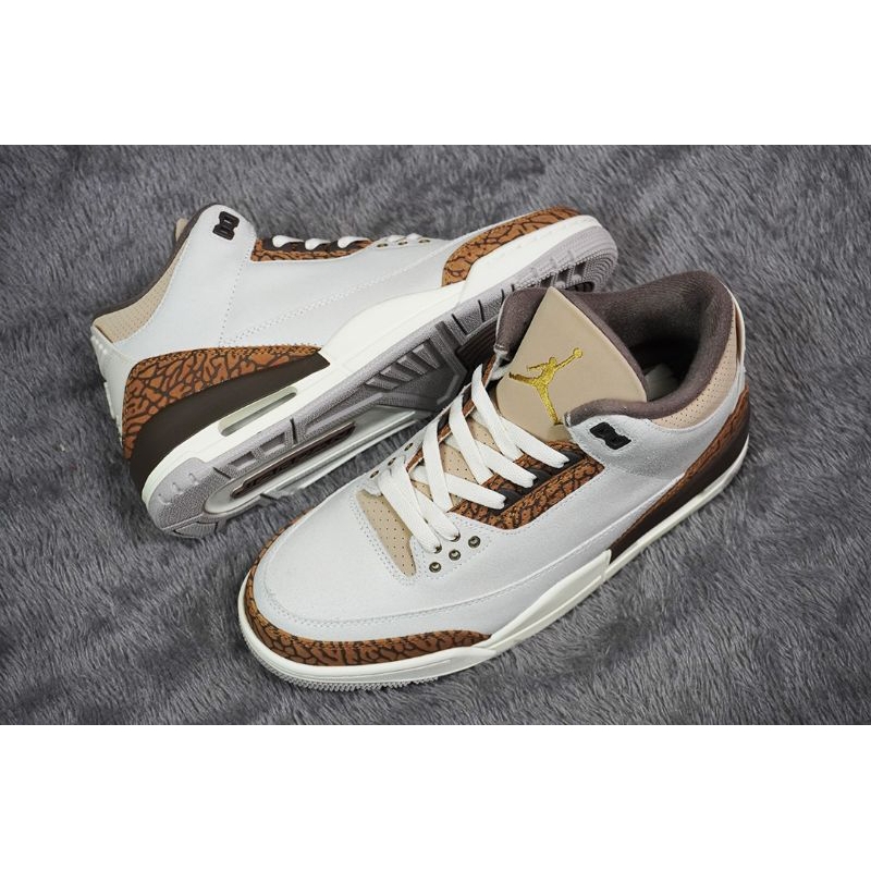 UD JORDAN 3 RETRO LIGHT OREWOOD BROWN/METALIC GOLD/LIGHT BRITISH TAN/PALOMINO