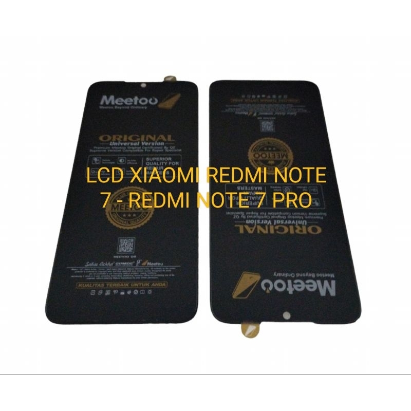 LCD TOUCHSCREEN XIAOMI REDMI NOTE 7 - REDMI NOTE 7 PRO - LCD FULLSET XIAOMI REDMI NOTE 7 - REDMI NOT
