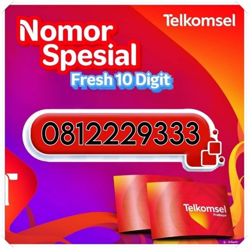 Nomor cantik simpati 10 digit nomer kartu perdana Telkomsel simpati prabayar 10digit limited edition