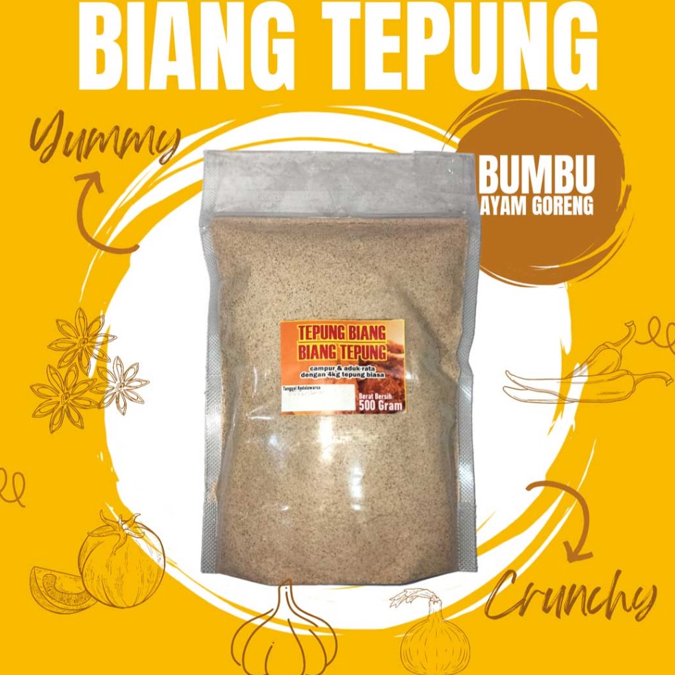 

[PRODUK-ACHRQ54] Biang Tepung / Bumbu Inti Ayam Goreng 82