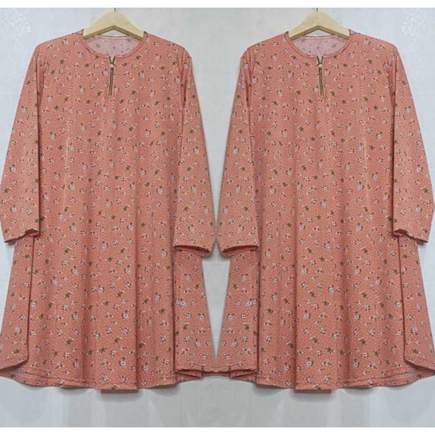 MODEL PWH378 TUNIK 05 SUPER JUMBO JERSEY LD 120-160 PB 105/TUNIK BUSUI ATASAN WANITA MUSLIMAH TUNIK 