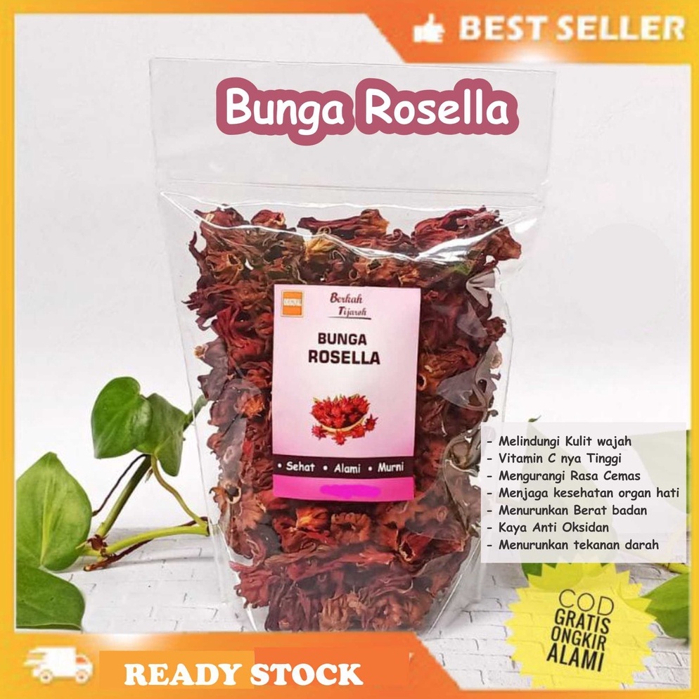 

WAFE8 100 gr BUNGA ROSELLA MERAH KERING 52