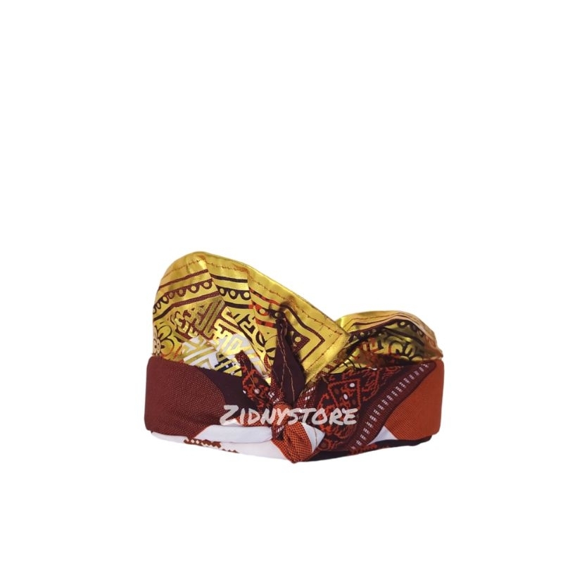 Udeng Bali Udeng Jadi Udeng DEWASA Kotak Oren