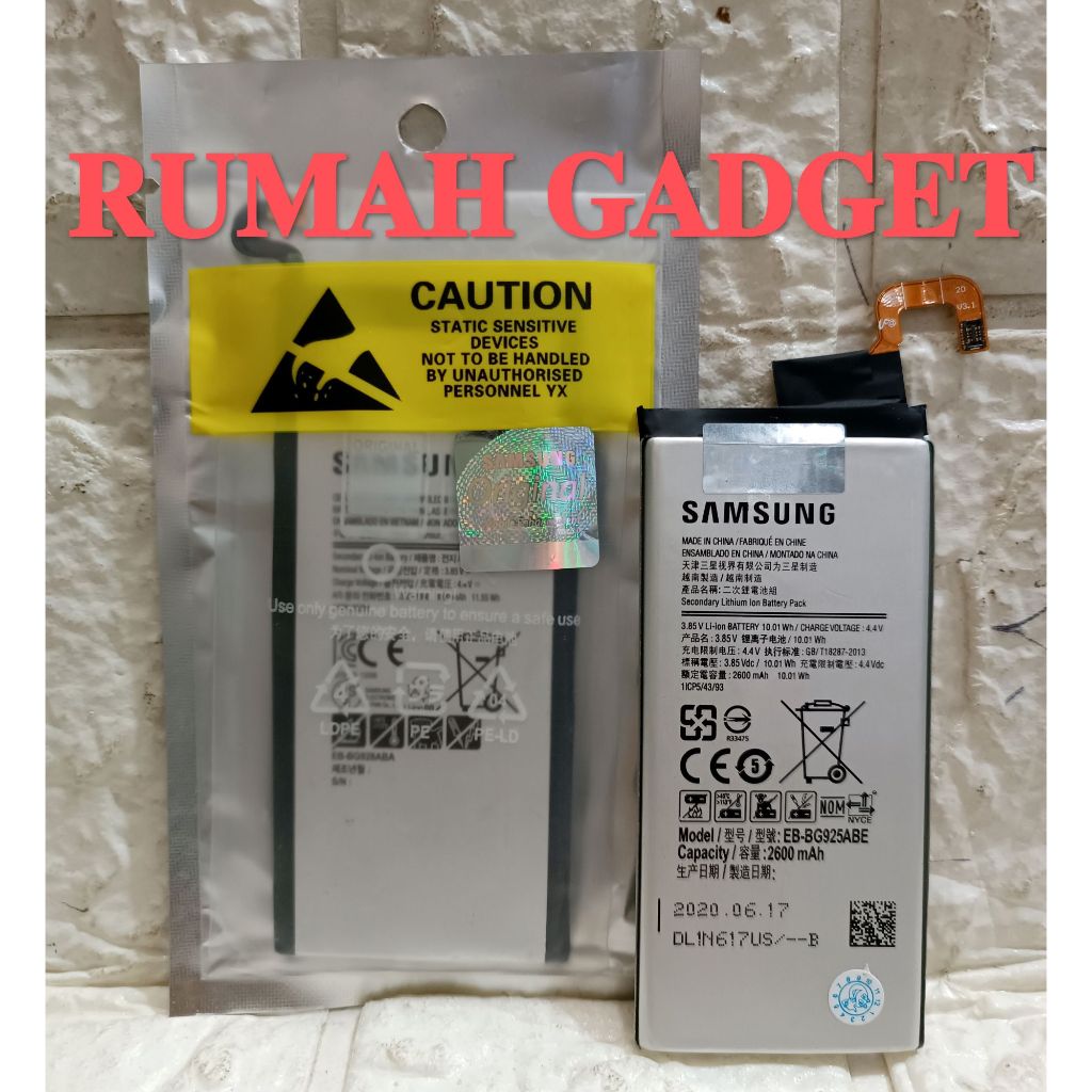BATERAI SAMSUNG S6/S6 EDGE/S6 EDGE PLUS/S6 EDGE+ G920/G925/G928 BATRE SAMSUNG