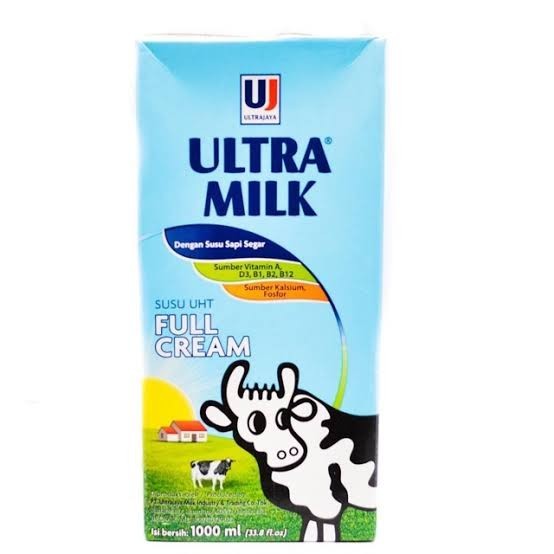 

Ultra Milk Full Cream 1L - Susu Full Cream UHT Ultra Milk