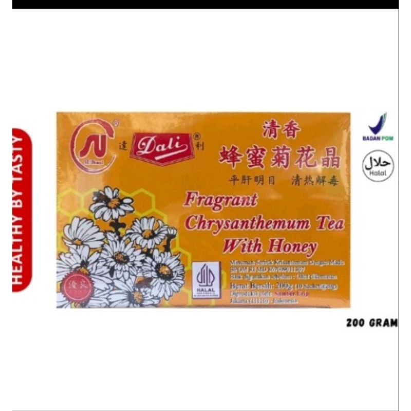 Dali Crysanthemum Tea With Honey Su Brand 200gr/Teh Bunga dengan Madu/Ciwacing ci wa cing