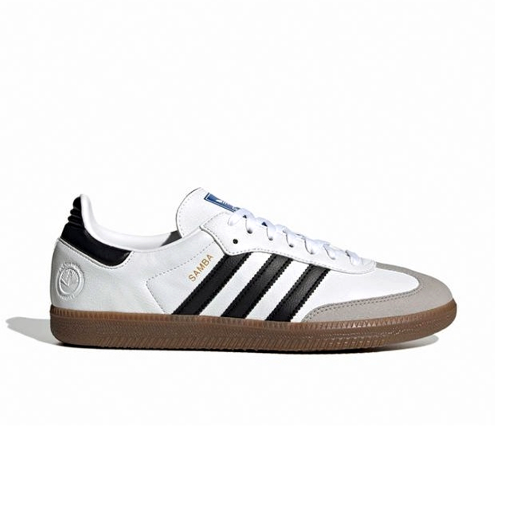 Adidas Samba Vegan - White Black Gum Original