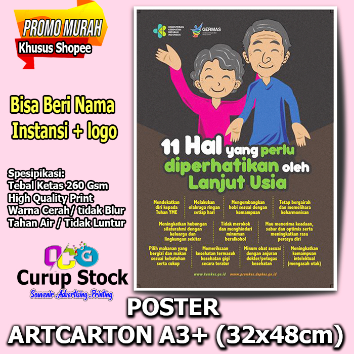 

POSTER KESEHATAN LANSIA PERSALINAN BIDAN KLINIK PUSKESMAS RSUD BLUD POSYANDU