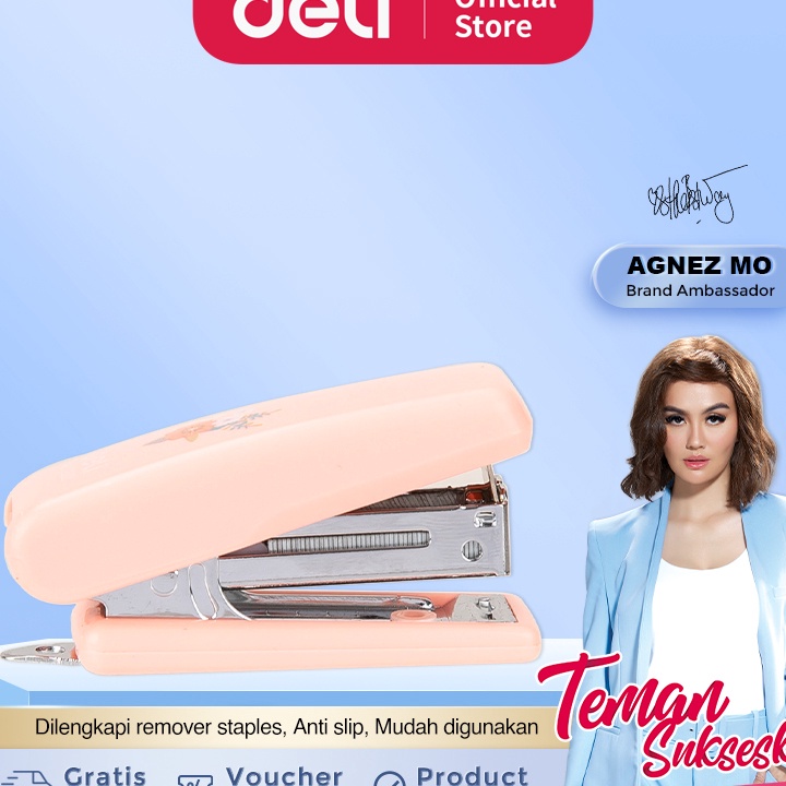 

Diskon Deli Stapler Sekolah 10sheets dengan jepretan halus E0222 ➝↑❁⁂