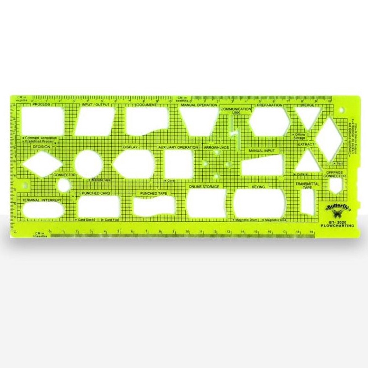 

Ready Stock Butterfly Penggaris Cetakan / BT-2020 ←➲❊✩