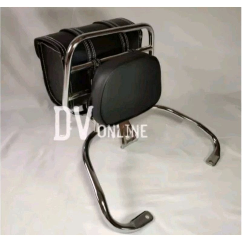 Backrack plus tas vespa GTS / aksesoris vespa GTS