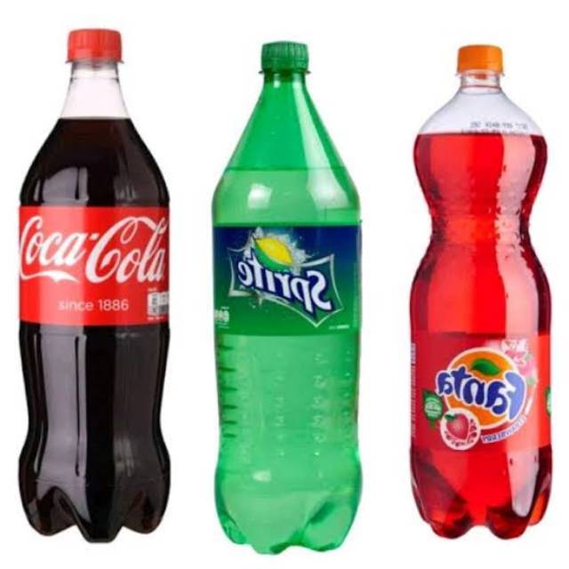 

Coca Cola, Fanta, Sprite 1 liter